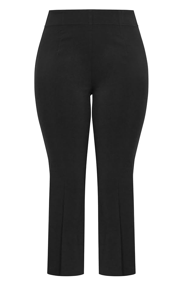 2023Rene♡Super Stretch Pants 38 36 Avenue Women's Plus Size Super Stretch Bootcut Pant Black at